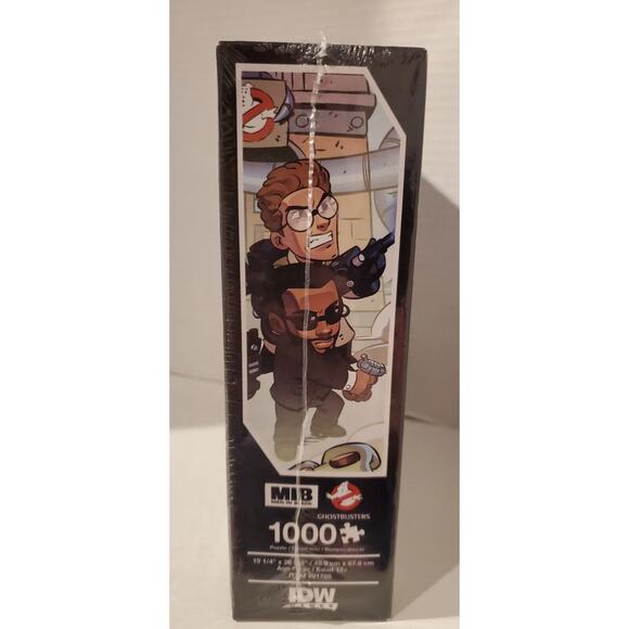 Unopened 1,000 Piece MIB and Ghostbusters Puzzle By IDW Games - Picture 4 of 6